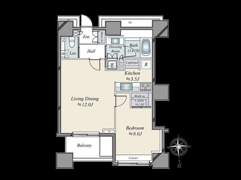 広尾ガーデンフォレストA棟の写真