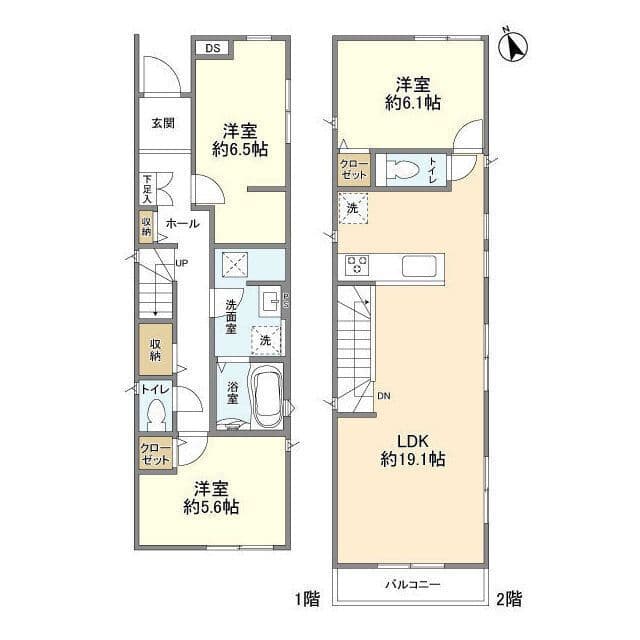 Kolet柏戸張#10 15.5万円/入力なし/なし 間取り図