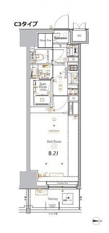 ラクラス蒲田Ⅱ 1103