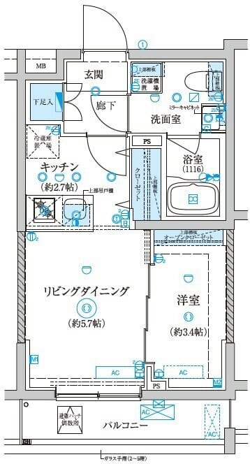 ベルシード王子神谷 204