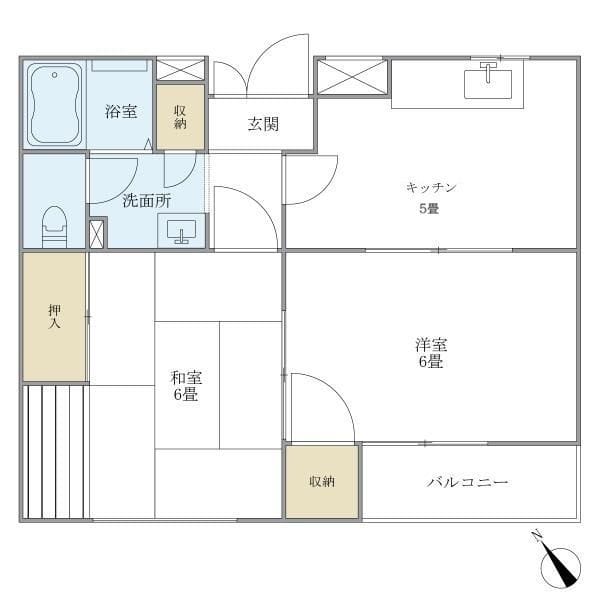 Cybele駒込 102 間取り図