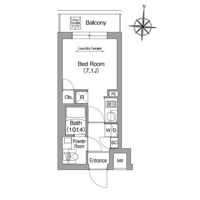コンフォリア・リヴ南品川 0112