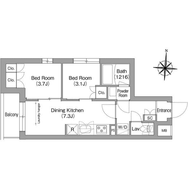 コンフォリア・リヴ南品川 0117