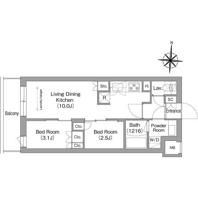 コンフォリア・リヴ南品川 0119
