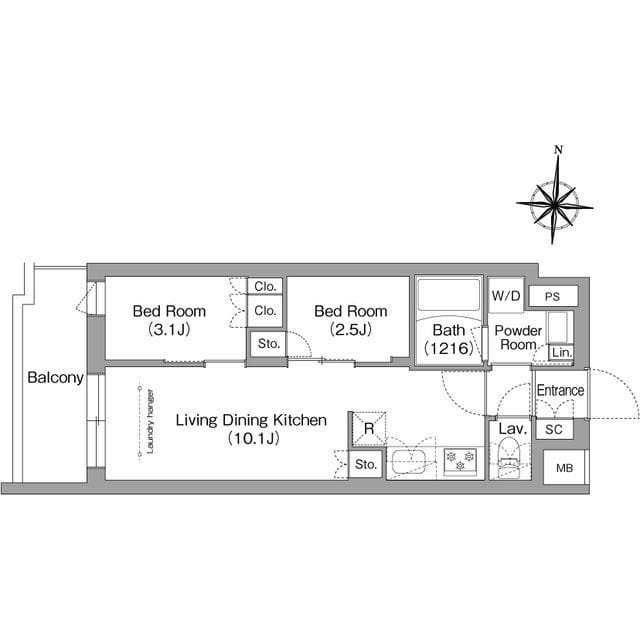 コンフォリア・リヴ南品川 0120
