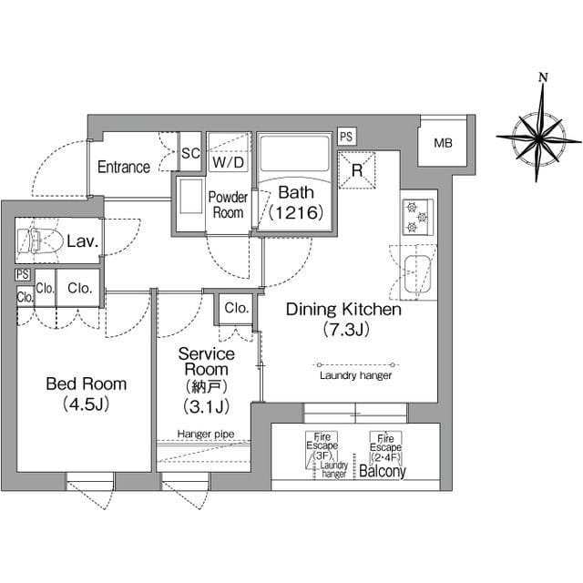 コンフォリア・リヴ南品川 0226