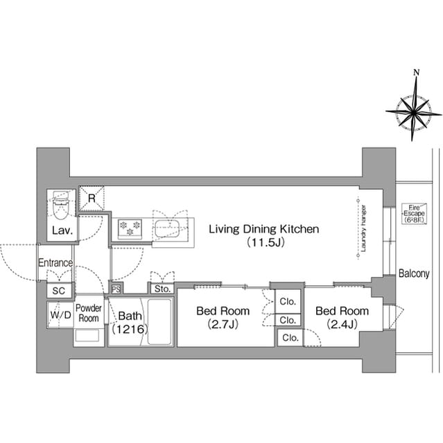 コンフォリア・リヴ南品川 0303