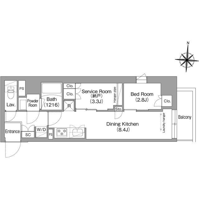 コンフォリア・リヴ南品川 0307