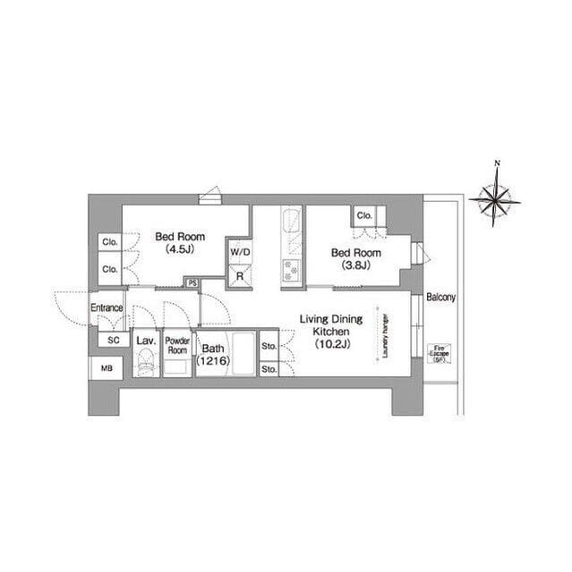 コンフォリア・リヴ南品川 0405