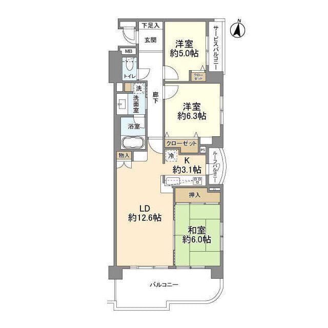 レクセルマンション五反野ビバーチェの写真