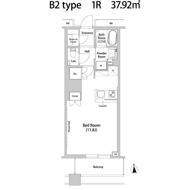 品川ハート ビュータワー 1908