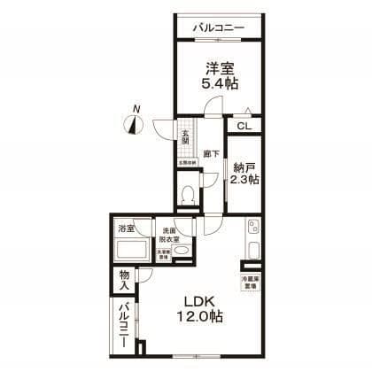 M-haus 101 間取り図