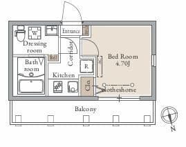 LiveFlat千駄木の写真