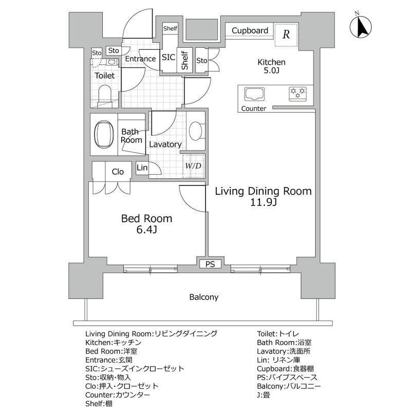 ブランズ渋谷桜丘 2006 間取り図