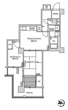 トリニティー芝浦 0807