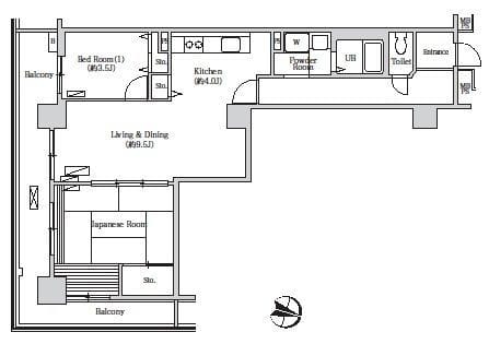 トリニティー芝浦 2405