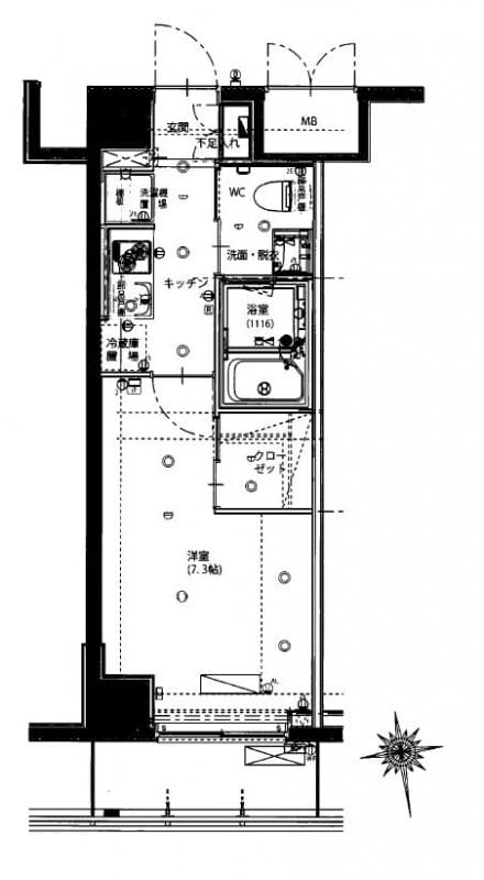 ハーモニーレジデンス神楽坂 505