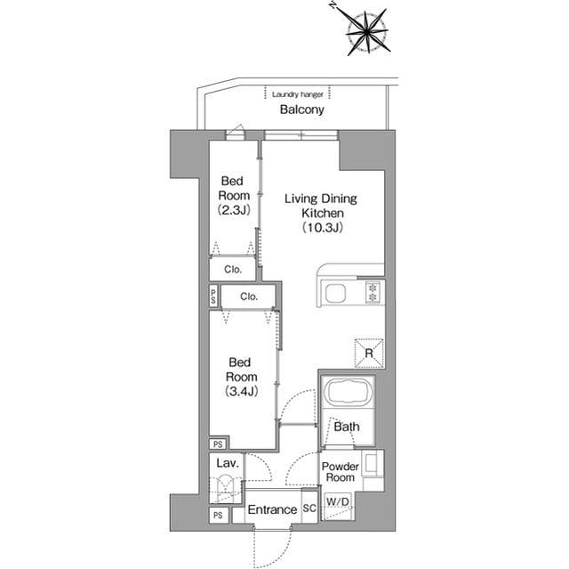 コンフォリア・リヴ豊洲キャナル 0708