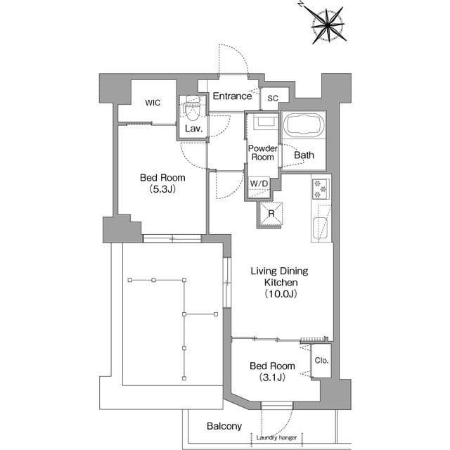 コンフォリア・リヴ豊洲キャナル 0805