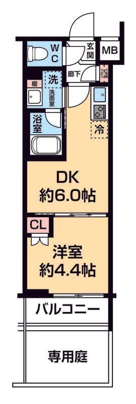 ハーモニーレジデンス中野NORTH ARAI 101