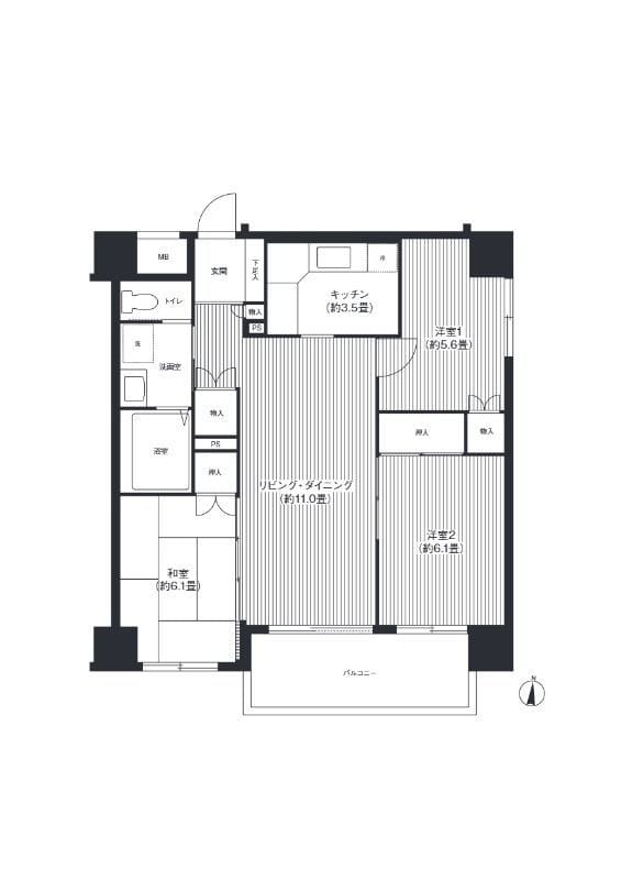 武蔵中原レジデンス 603