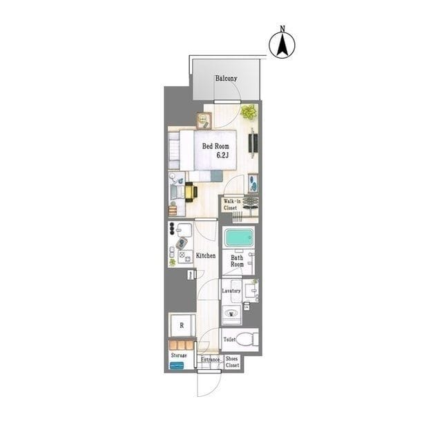 ドゥーエ亀戸 1108