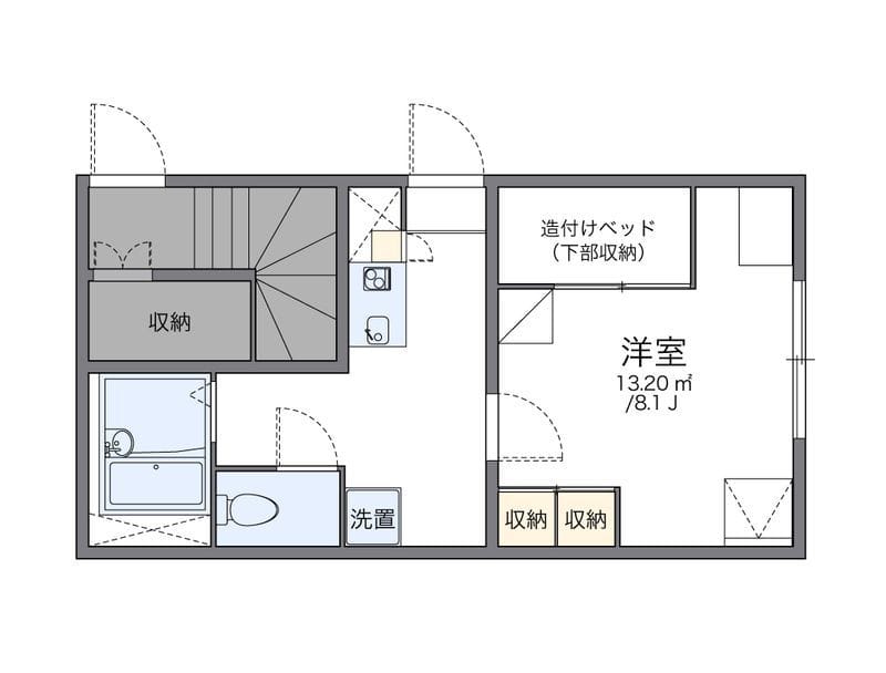 レオパレスベール 101