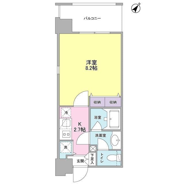 プロスペクト東雲橋 0309 間取り図