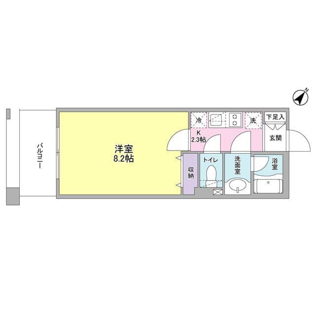 プロスペクト東雲橋 0419 間取り図
