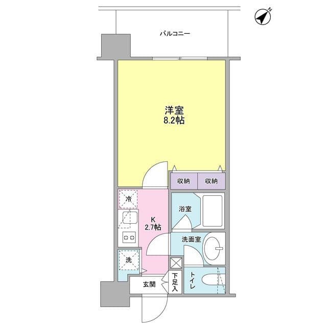 プロスペクト東雲橋 0911 間取り図