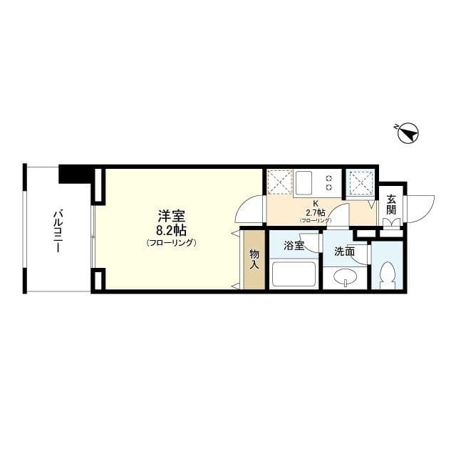プロスペクト東雲橋 0912 間取り図