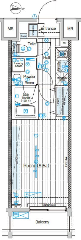 ブライズ方南町 208