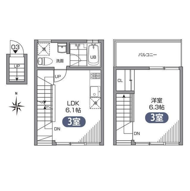 グリーンテラス蒲田 3