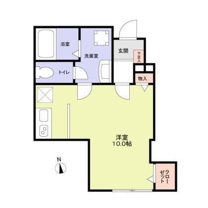 Casa Felice 101 間取り図