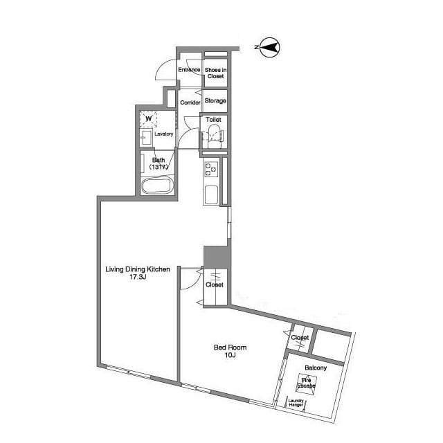 コンフォリア銀座EAST 1401