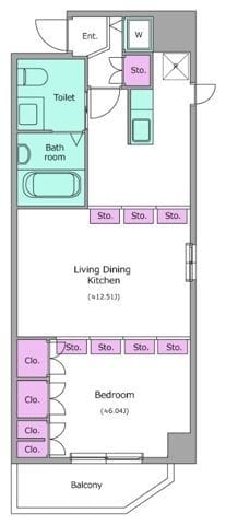 レジディア上野御徒町 1409