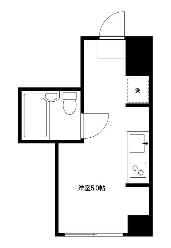 プリザントセキネ 102 間取り図