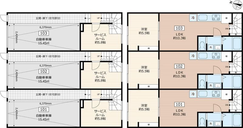 Walea hale 南増尾 102
