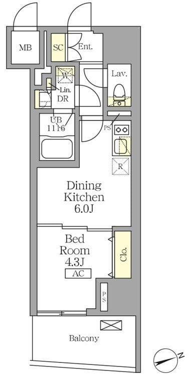 テラス北千住 201