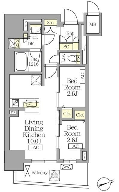 テラス北千住 304