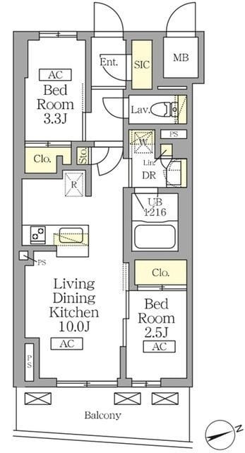 テラス北千住 602