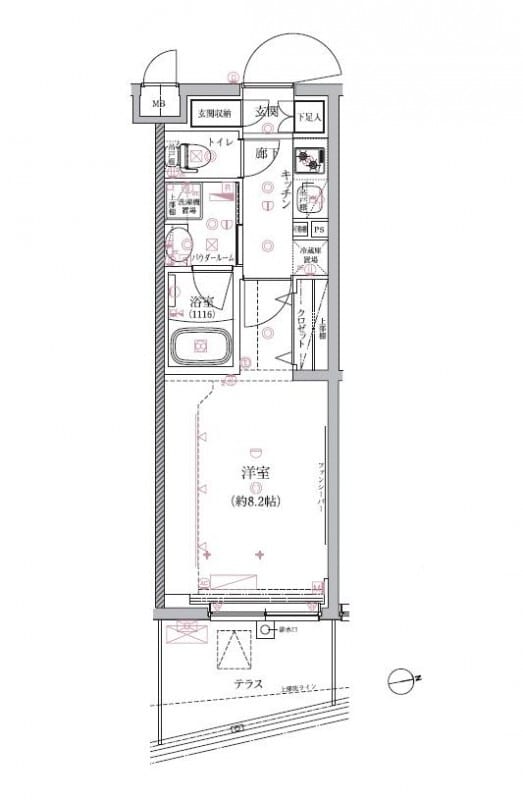 クレイシア祐天寺 102