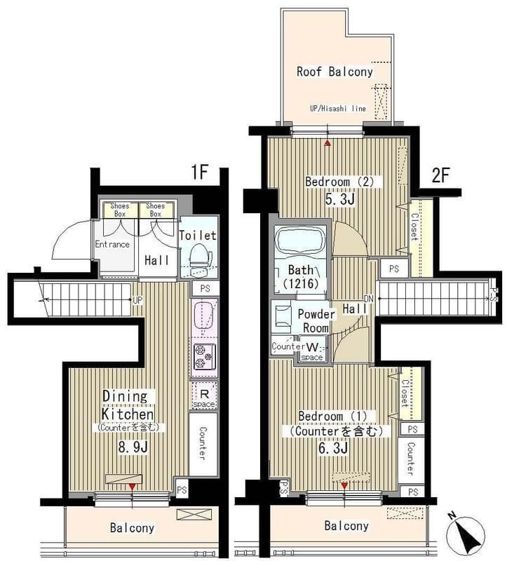 メルヴェーユ馬込 508