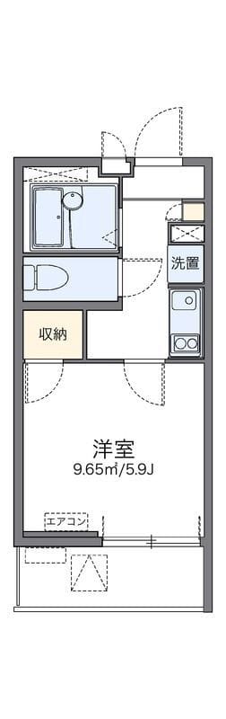 レオネクストウエストフィールド 102 間取り図