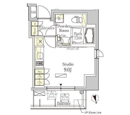 パークアクシス秋葉原East 801