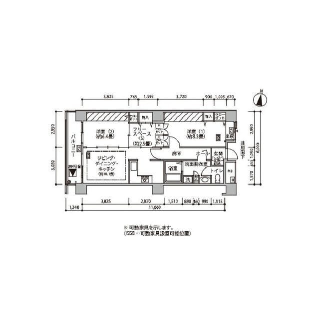 東雲キャナルコートCODAN18号棟 0704
