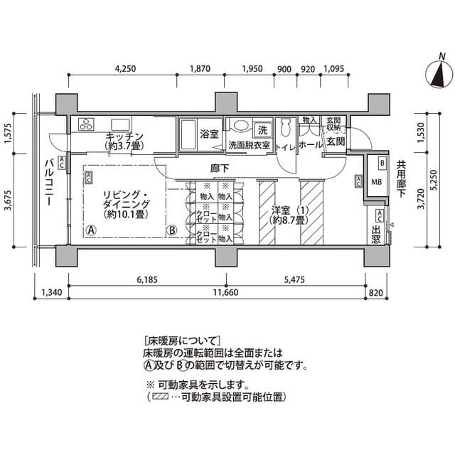 東雲キャナルコートCODAN18号棟 0802