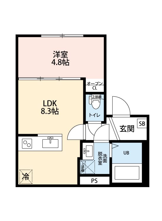 BIBLIO SUGAMO(ビブリオスガモ) 303 間取り図