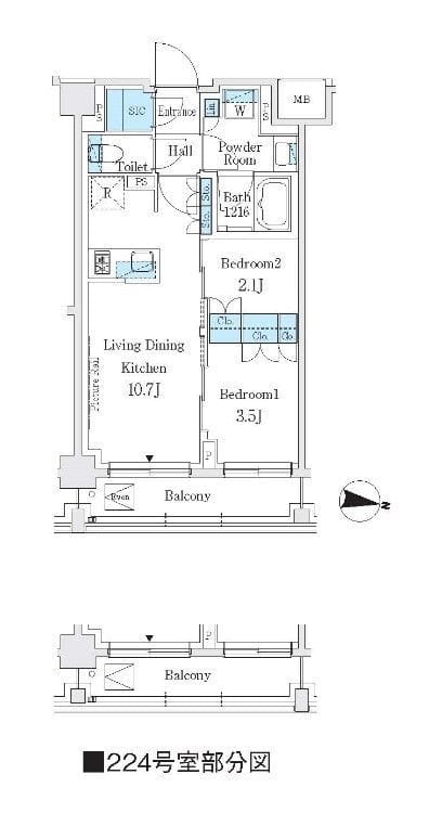 J.GRAN Court 品川西大井WEST 224