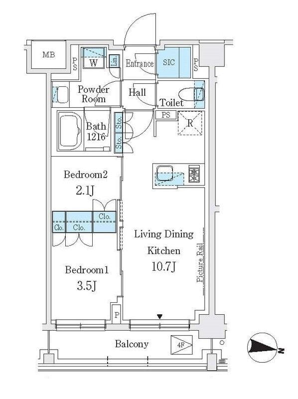 J.GRAN Court 品川西大井WEST 401